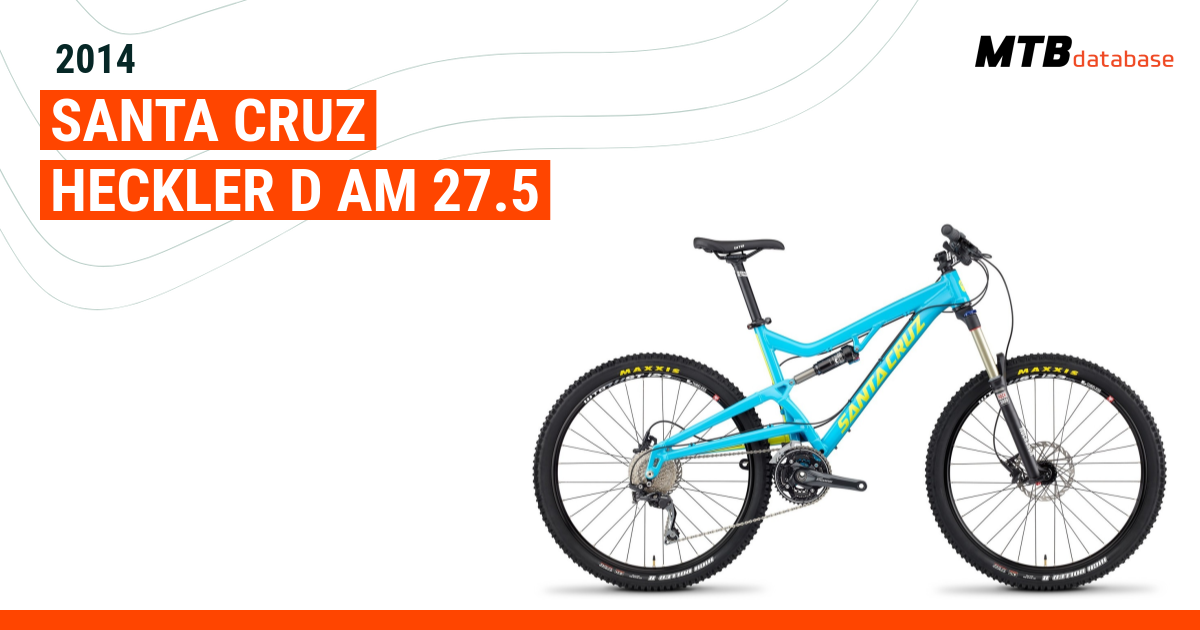 2014 Santa Cruz Heckler D AM 27.5 Specs Reviews Images Mountain Bike Database