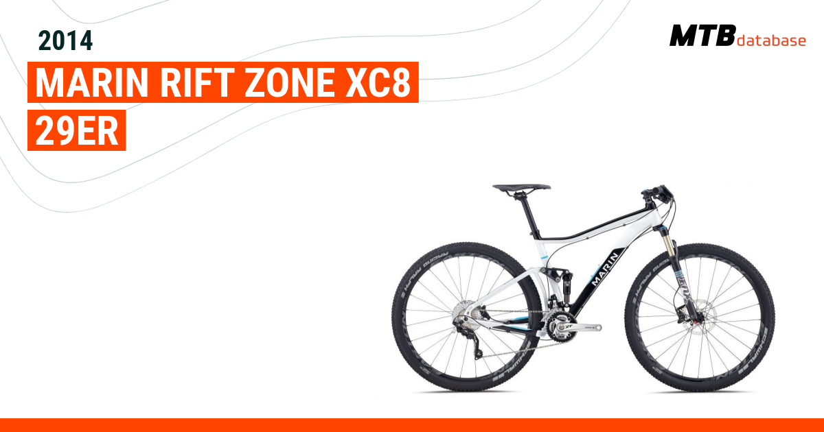 2014 Marin Rift Zone XC8 29er - Specs, Reviews, Images