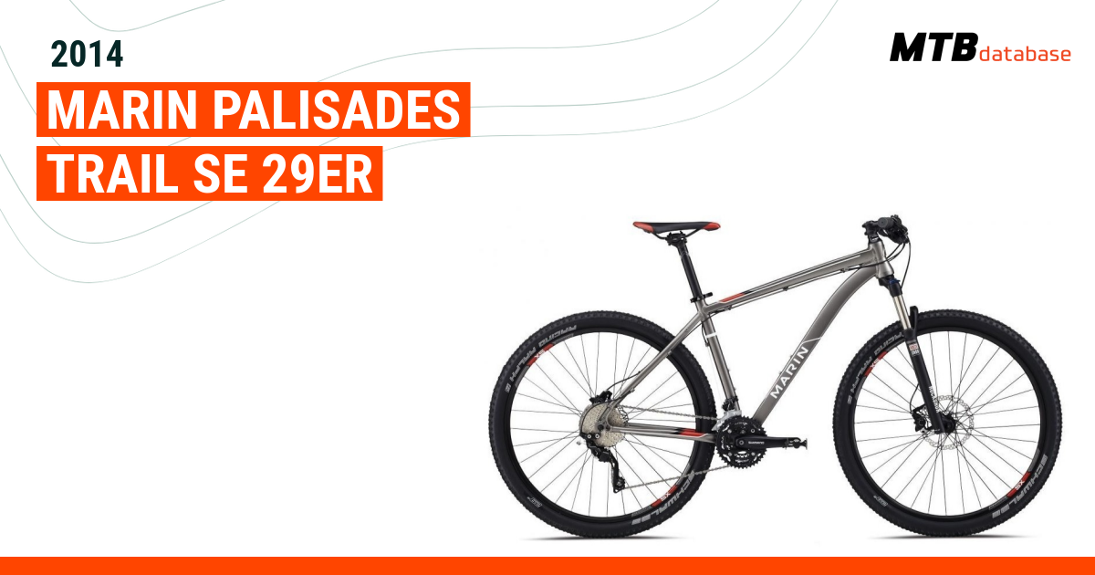 2014 Marin Palisades Trail SE 29er Specs Reviews Images