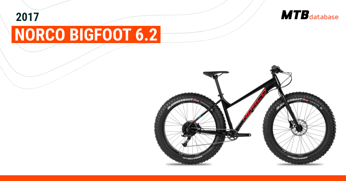 Norco bigfoot 6.2 store 2017