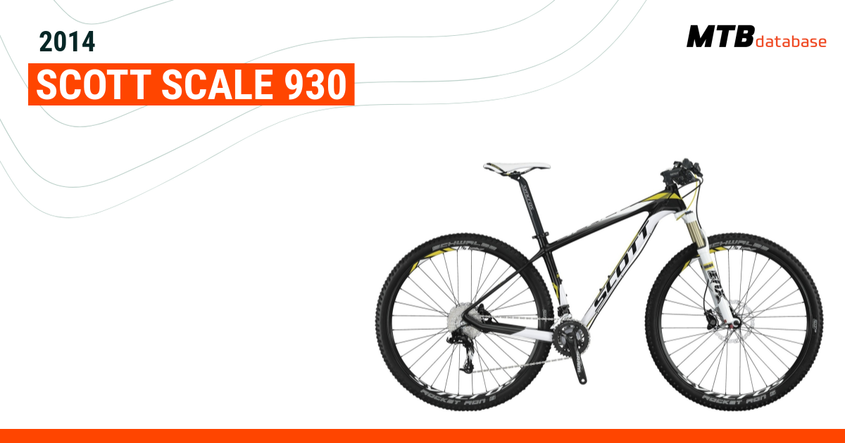 2014 Scott Scale 930 Specs Reviews Images Mountain Bike Database