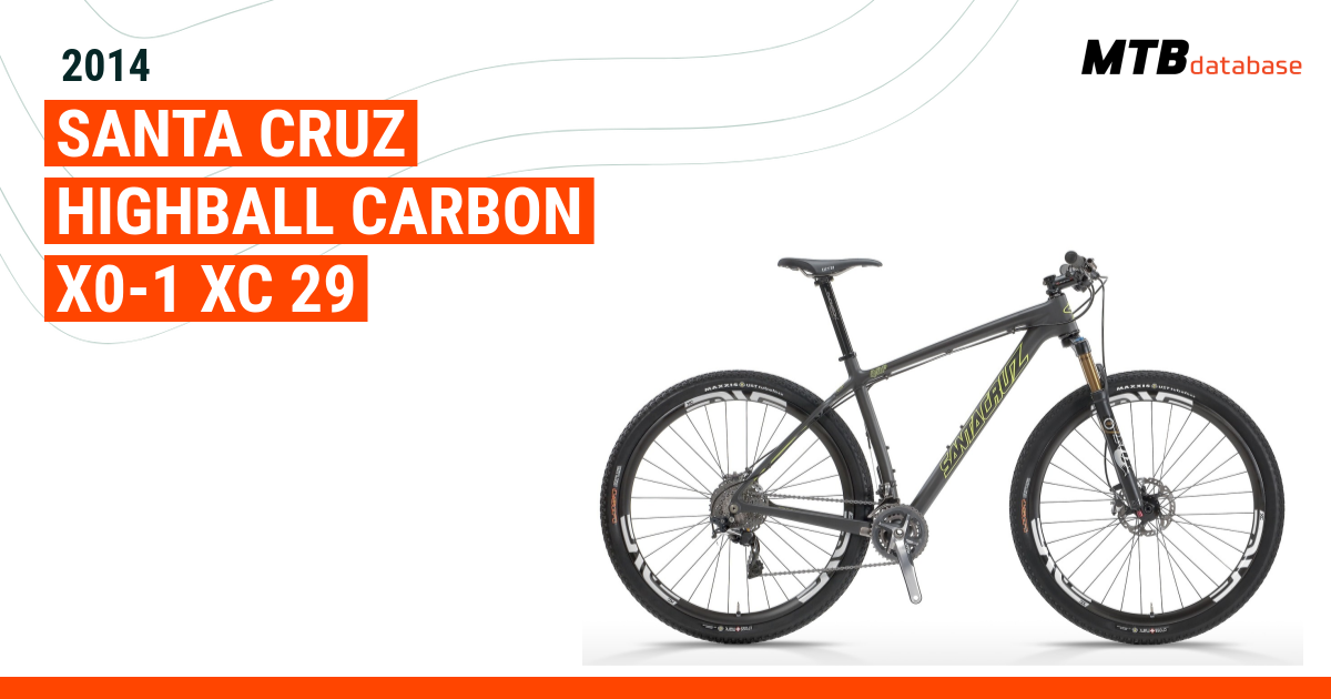 2014 Santa Cruz Highball Carbon X0 1 XC 29 Specs Reviews