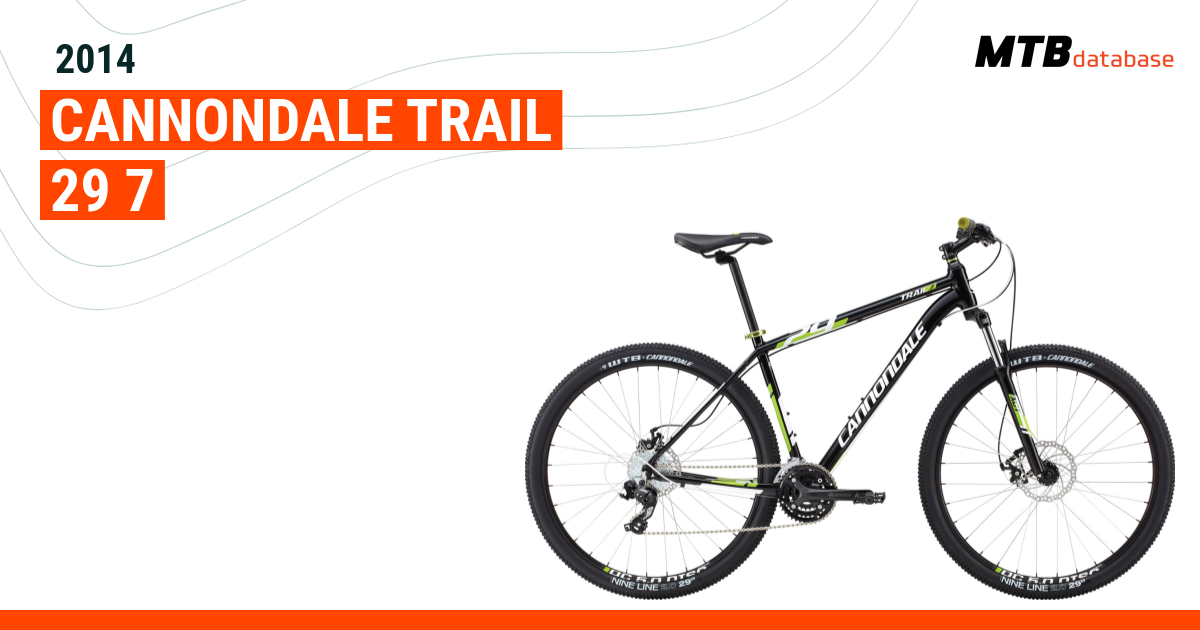 Cannondale trail best sale 7 29er 2014