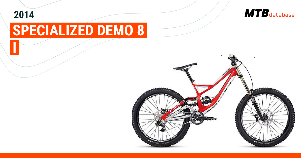 Specialised demo best sale 8 2014