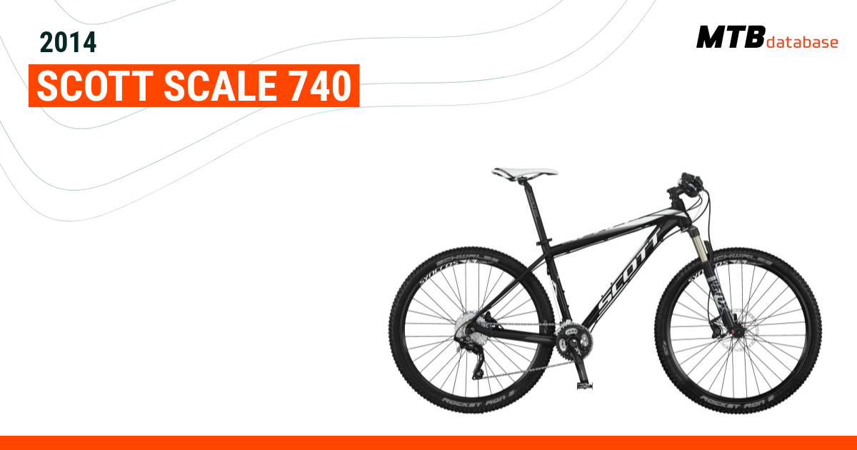 Scott scale best sale 740 specs