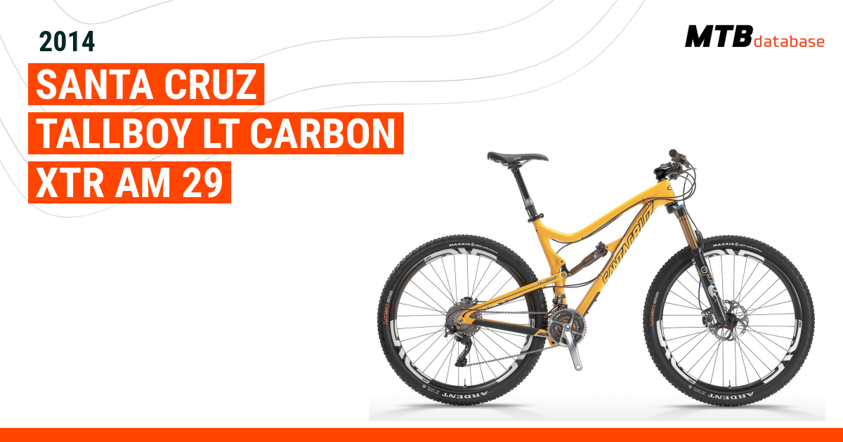 2014 Santa Cruz Tallboy LT Carbon XTR AM 29 Specs Reviews