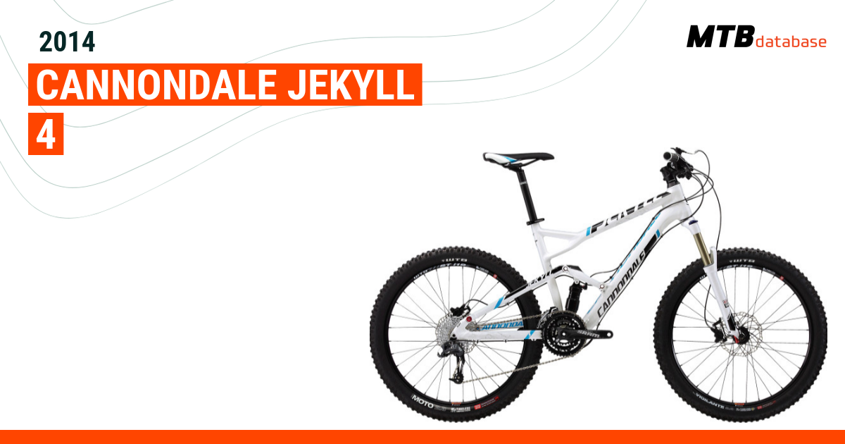 2014 Cannondale Jekyll 4 Specs Reviews Images Mountain Bike