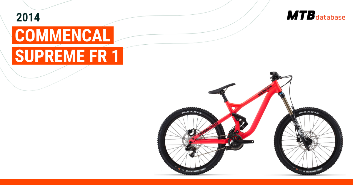 Commencal supreme fr store 2014