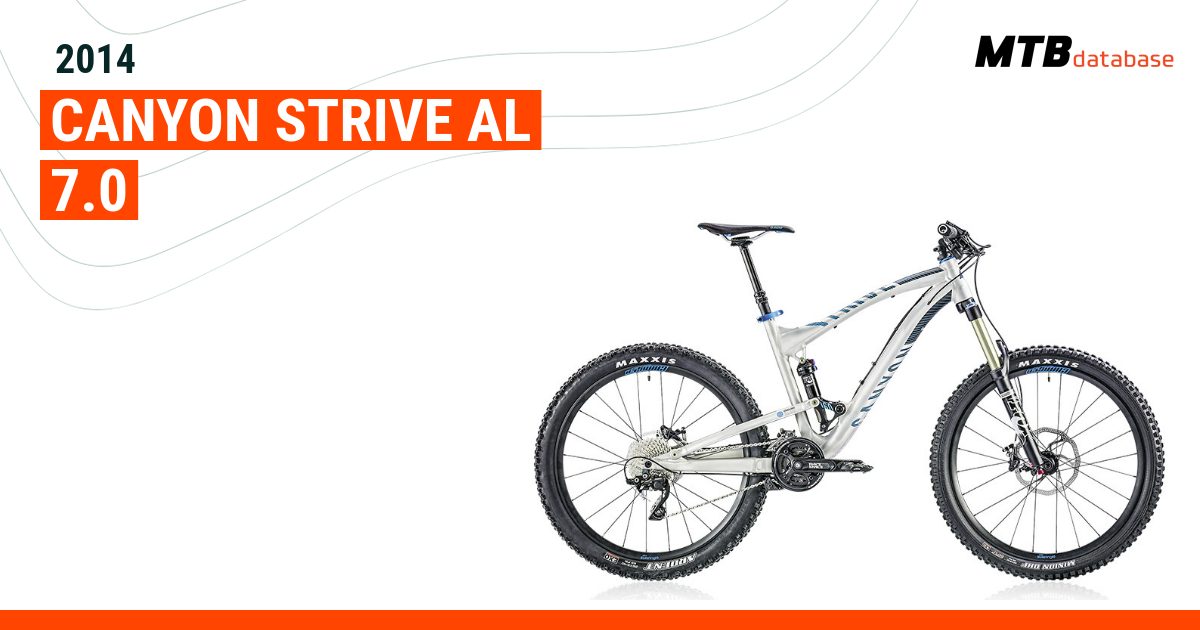 Canyon strive 2024 al 2014