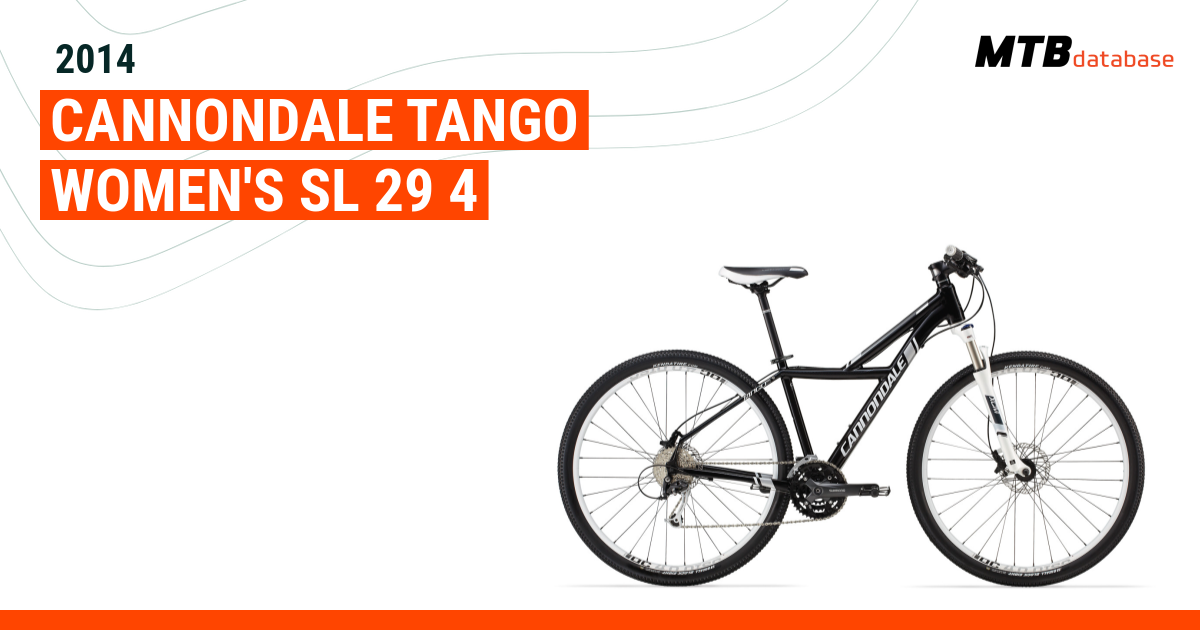 Cannondale tango cheap sl 29