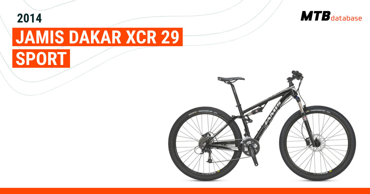 2014 Jamis Dakar XCR 29 Sport - Specs, Reviews, Images