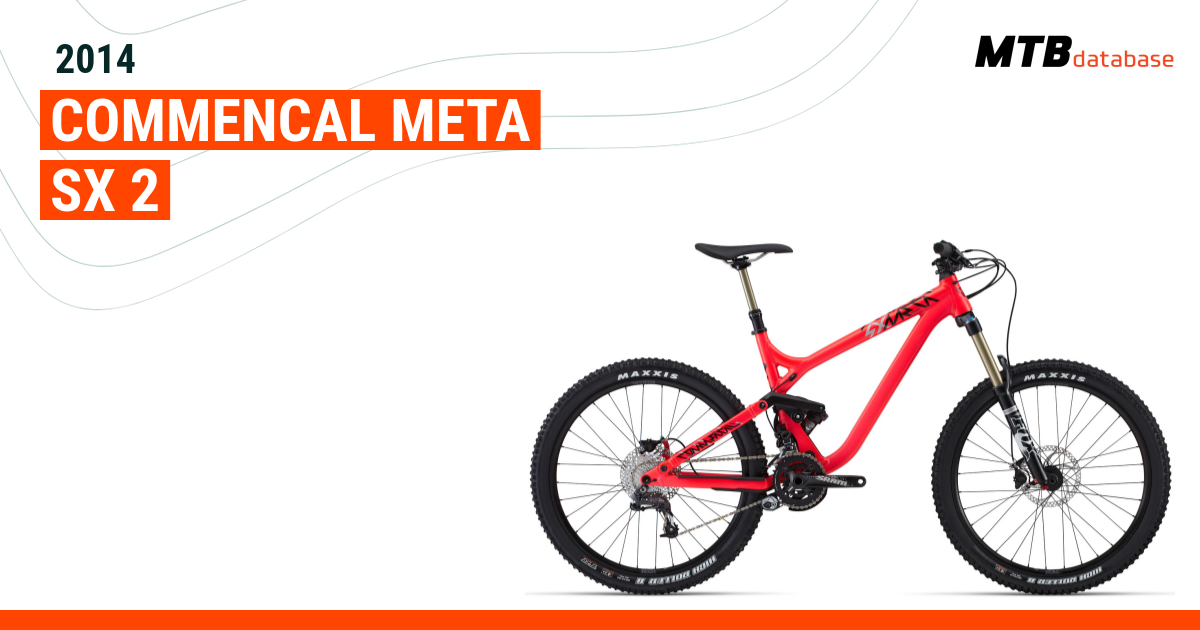 2014 commencal meta sx