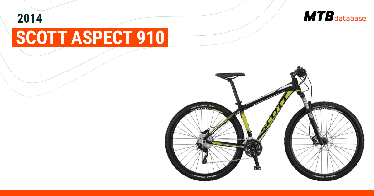 Scott aspect best sale 910 29er 2016