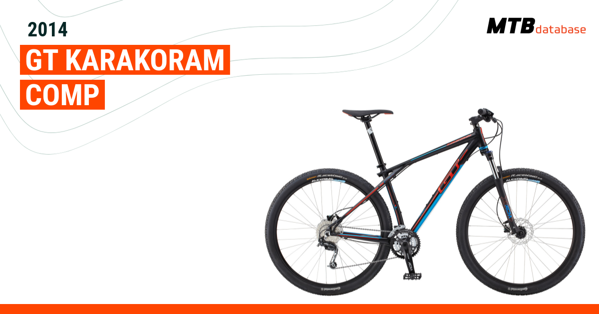 2014 GT Karakoram Comp Specs Reviews Images Mountain Bike