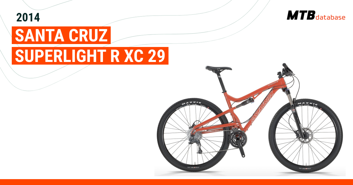 2014 Santa Cruz Superlight R XC 29 Specs Reviews Images