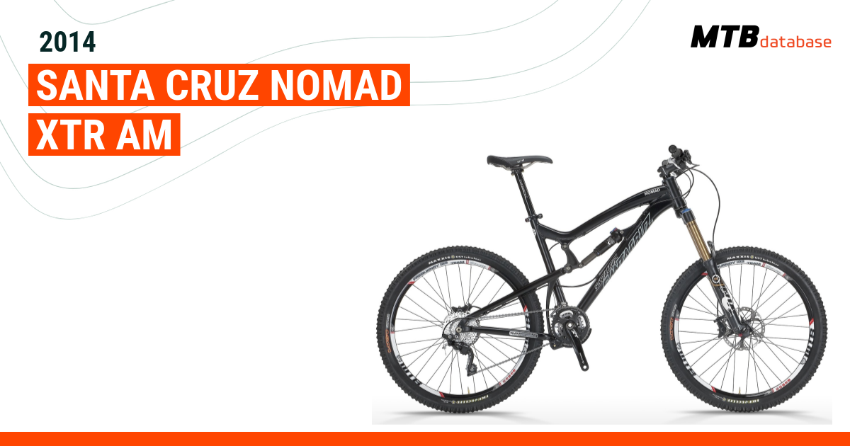 2014 Santa Cruz Nomad XTR AM Specs Reviews Images Mountain