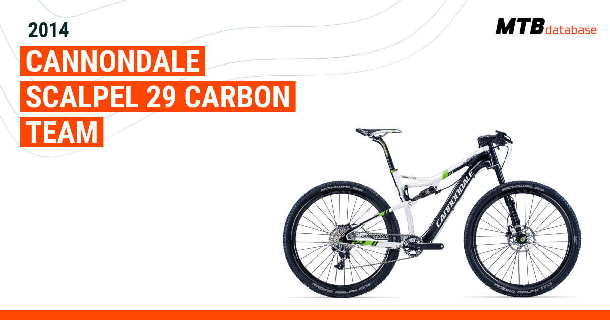 Cannondale scalpel best sale carbon 2 2014