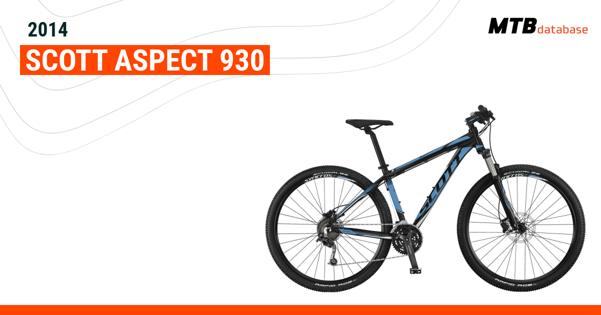 2014 Scott Aspect 930 Specs Reviews Images Mountain Bike