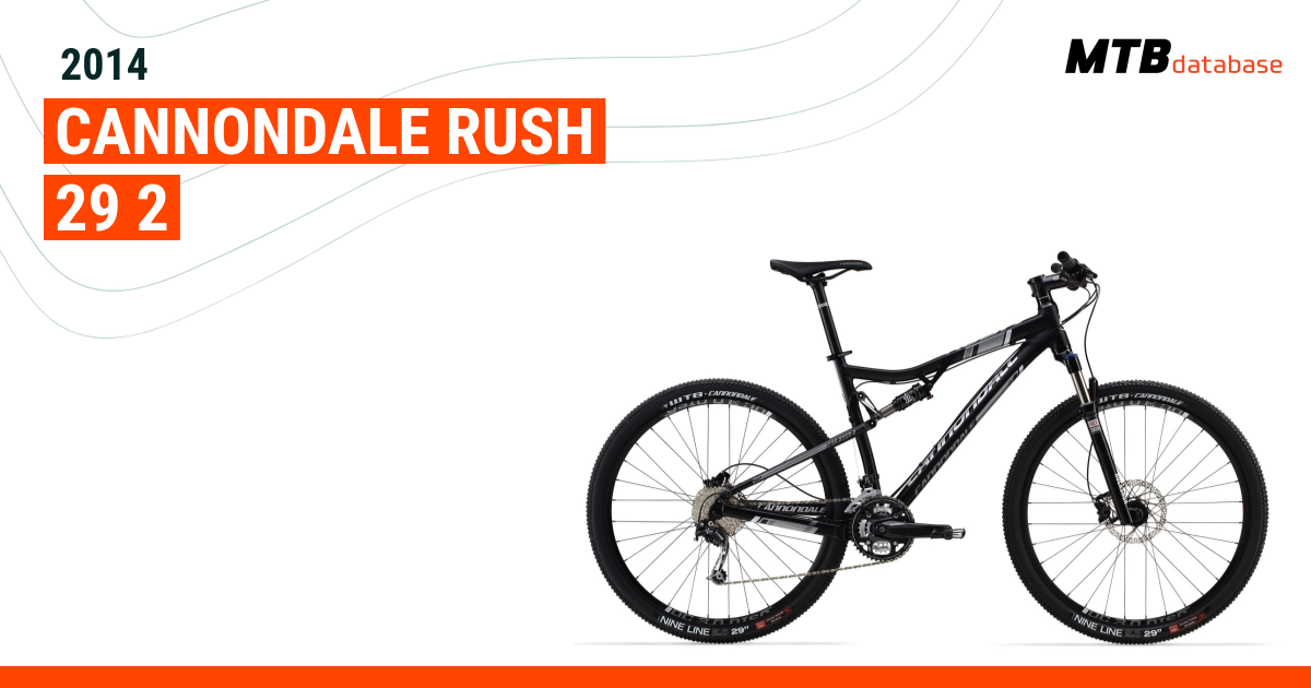 2014 Cannondale Rush 29 2 Specs Reviews Images Mountain Bike