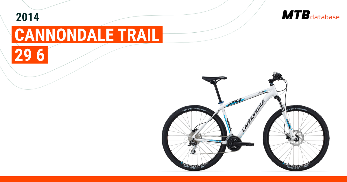 2014 Cannondale Trail 29 6 Specs Reviews Images Mountain