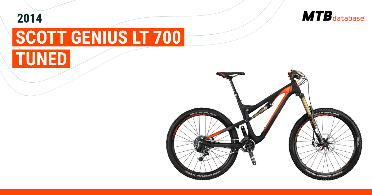 Scott genius lt 700 best sale tuned 2014