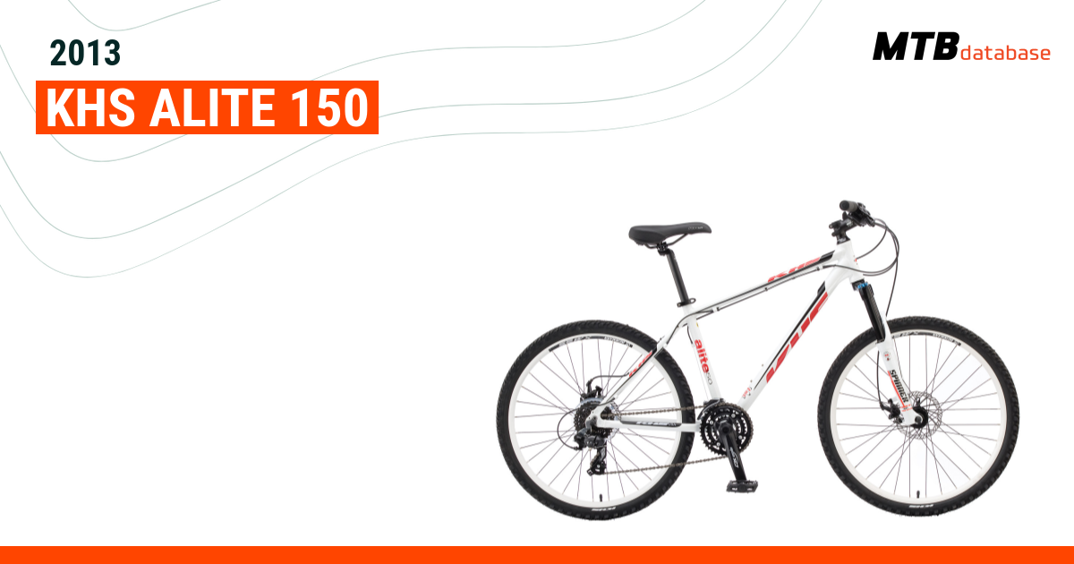 2013 KHS Alite 150 Specs Reviews Images Mountain Bike Database