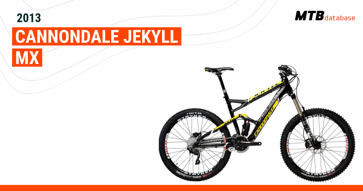 2013 Cannondale Jekyll MX Specs Reviews Images Mountain Bike