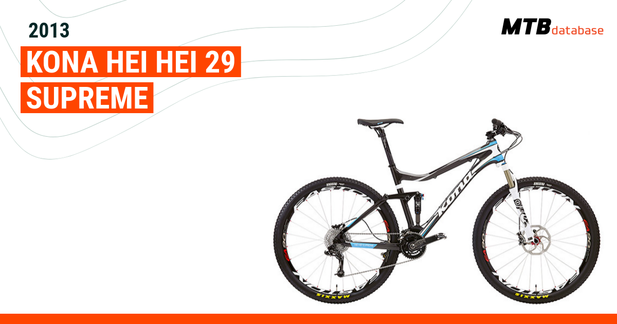 2013 Kona Hei Hei 29 Supreme Specs Reviews Images Mountain Bike Database