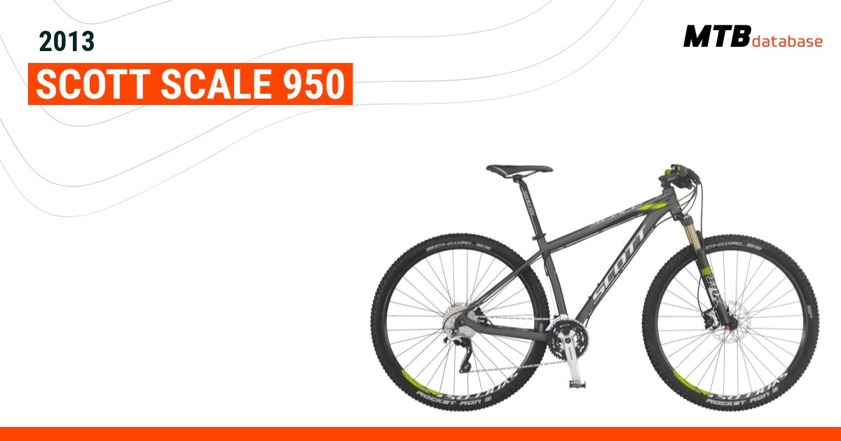 Scott scale 950 clearance 2013