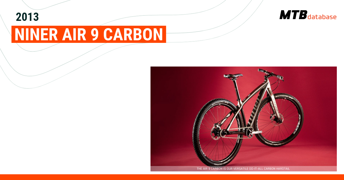 2013 niner discount air 9 carbon