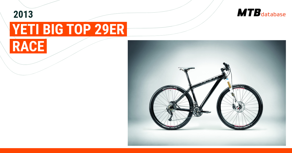 Yeti big deals top 29er