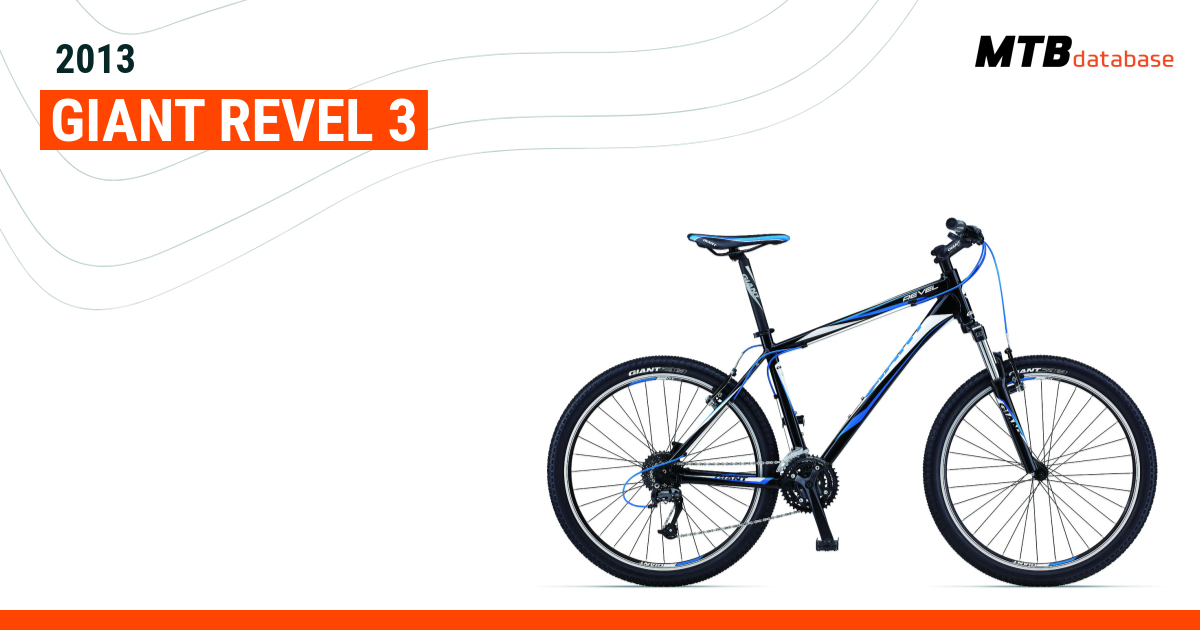 2013 Giant Revel 3 Specs Reviews Images Mountain Bike Database