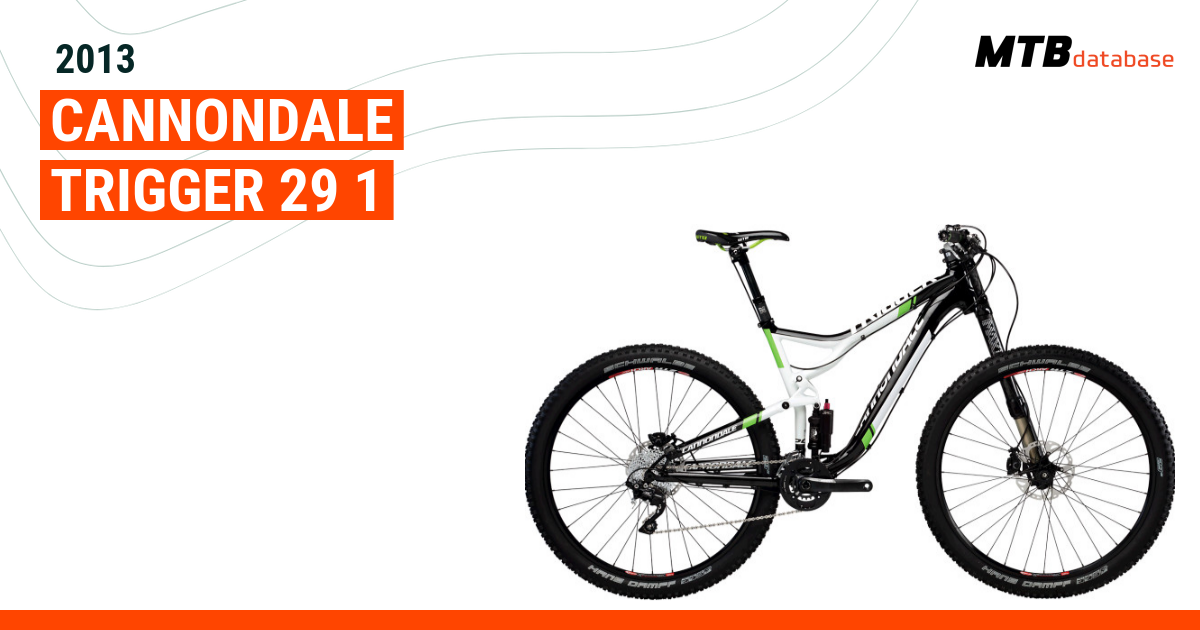 Cannondale trigger 1 cheap 2013