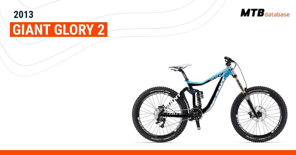 2013 Giant Glory 2 Specs Reviews Images Mountain Bike Database