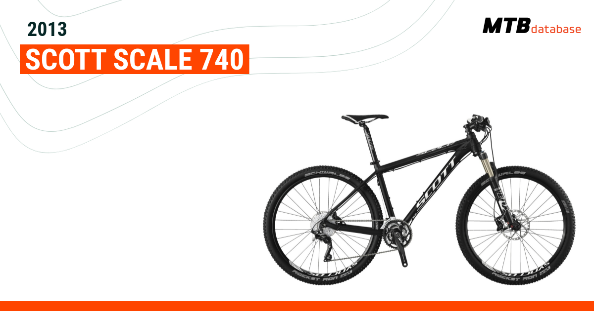 Scott scale cheap 740 27.5