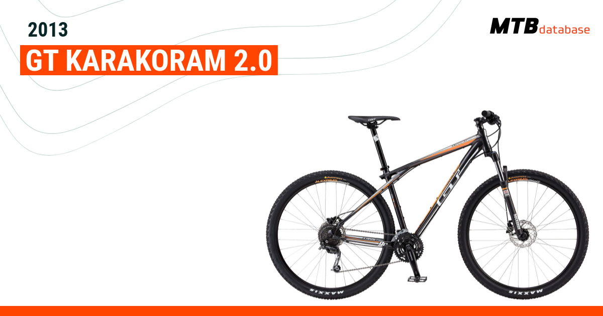 Gt karakoram 2.0 29er hot sale