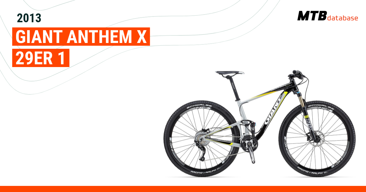 2013 giant best sale anthem x 29er