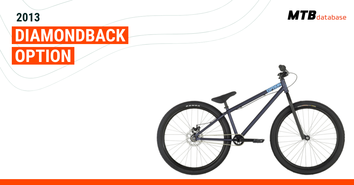 Diamondback option dirt jumper sale