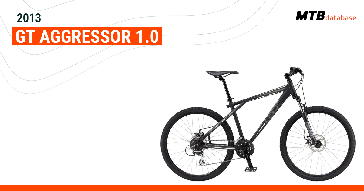 Gt aggressor 1.0 online mountain bike