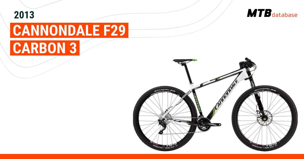 Cannondale f29 store carbon 3 2013