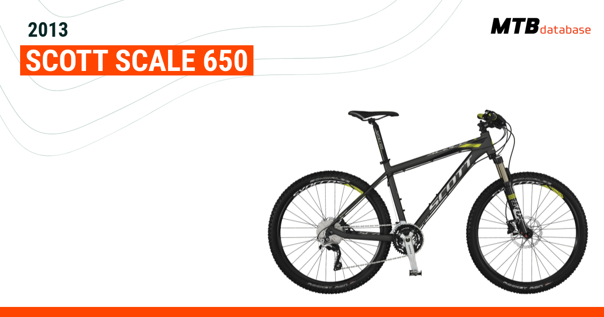 2013 Scott Scale 650 Specs Reviews Images Mountain Bike Database