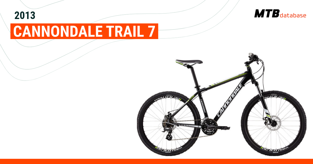 Cannondale trail 2024 7 2016