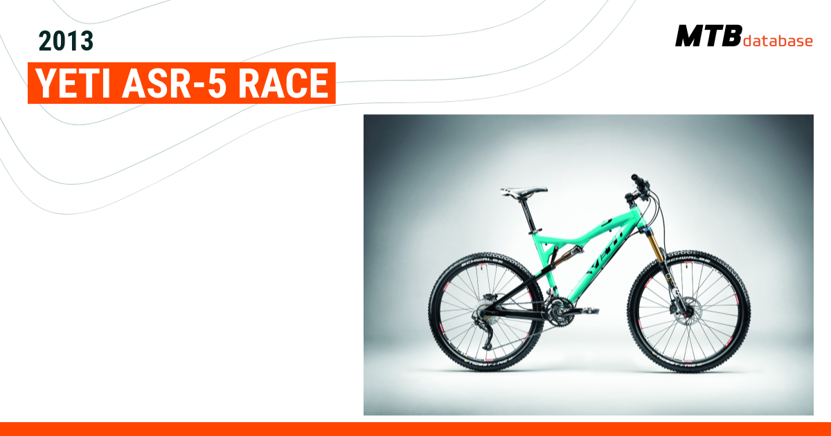 2013 Yeti ASR 5 Race Specs Reviews Images Mountain Bike Database