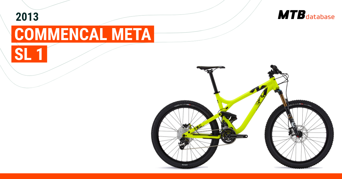 Commencal meta sl 2013 hotsell