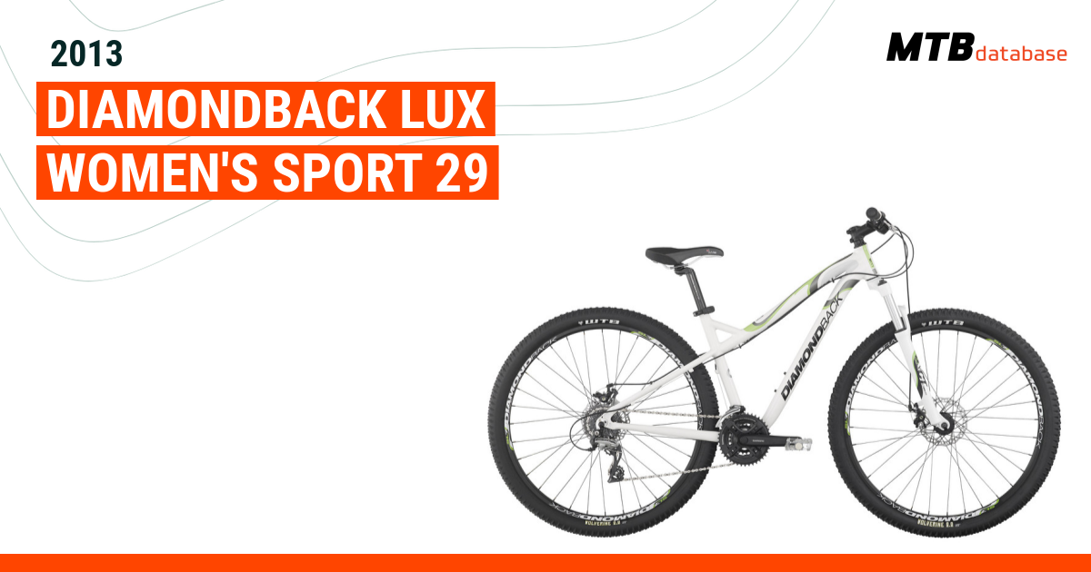 Diamondback bicycles lux sport deals women's hardtail mountain bike