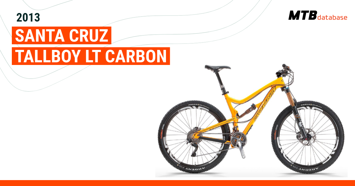 2013 santa outlet cruz tallboy carbon