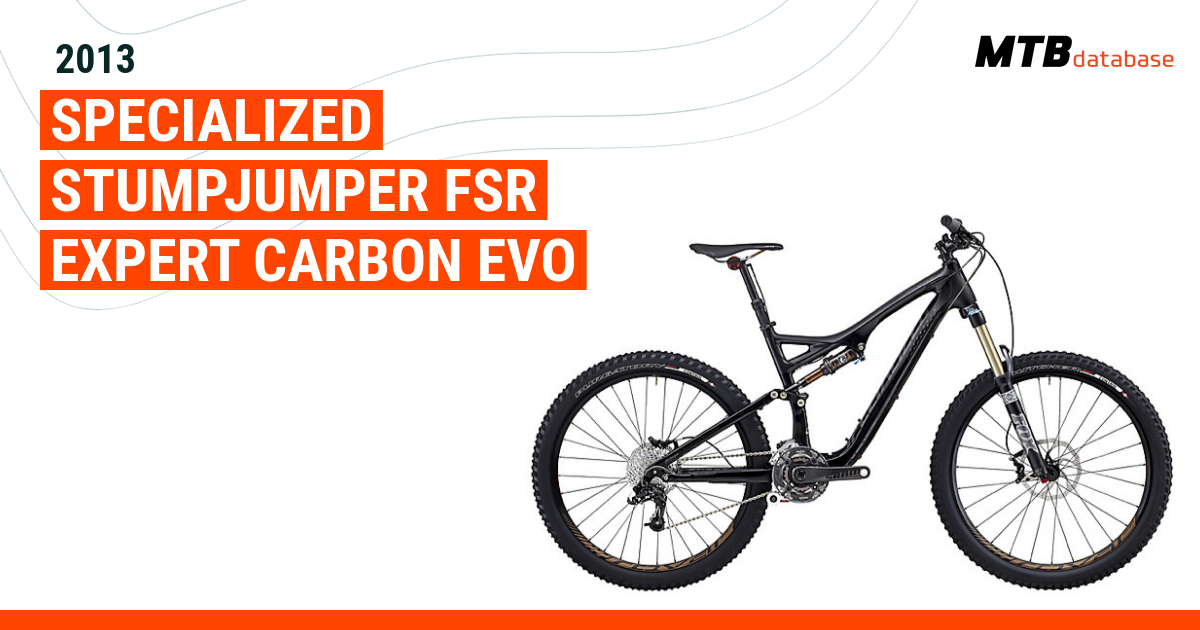 2013 Specialized Stumpjumper FSR Expert Carbon EVO Specs