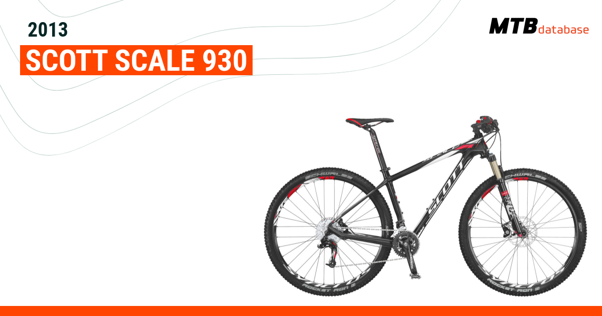 2013 Scott Scale 930 Specs Reviews Images Mountain Bike Database