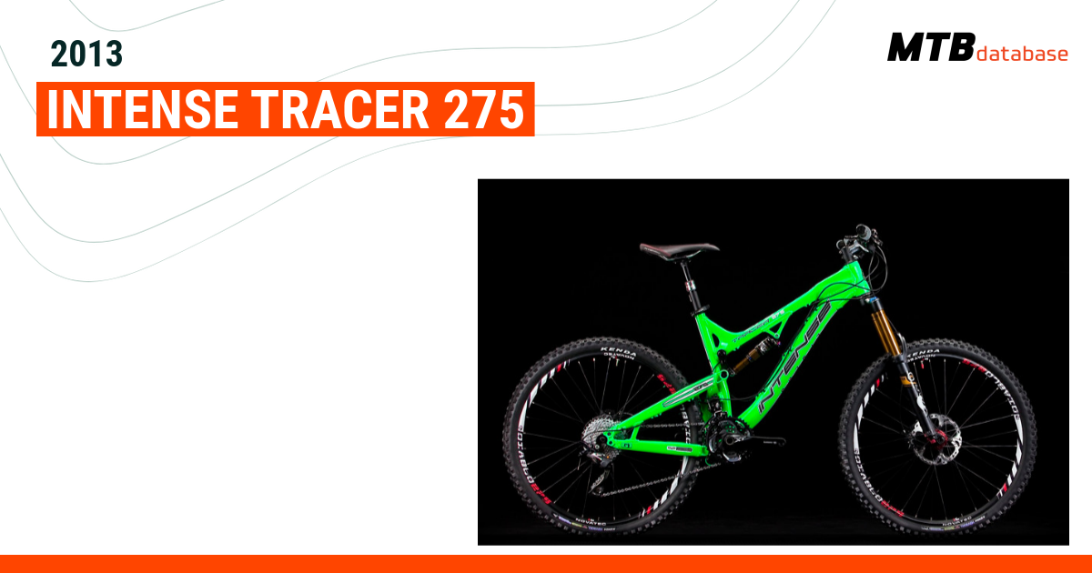 2013 intense tracer discount 275