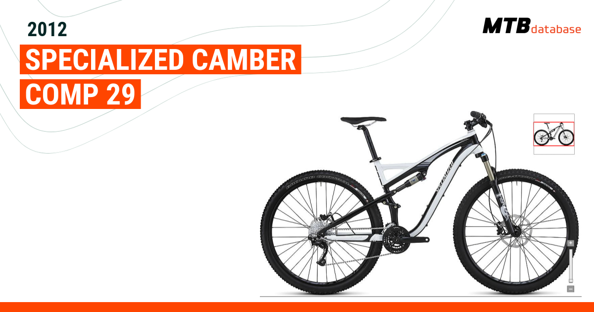 Specialized camber 2012 discount specs